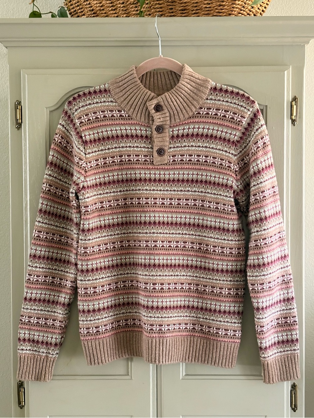 JANIE & JACK The Cabin Fair Isle Sweater |Item #100047623 Size 14
